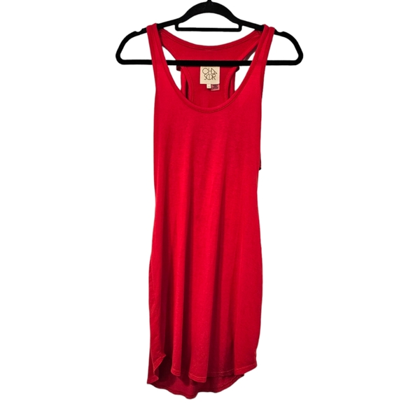 Chaser Ruffle Racerback Mini Dress - Picture 2 of 7